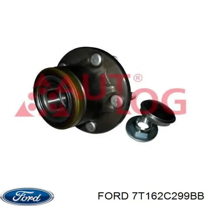 Купить 7T162C299BB Ford Задняя шпиндель