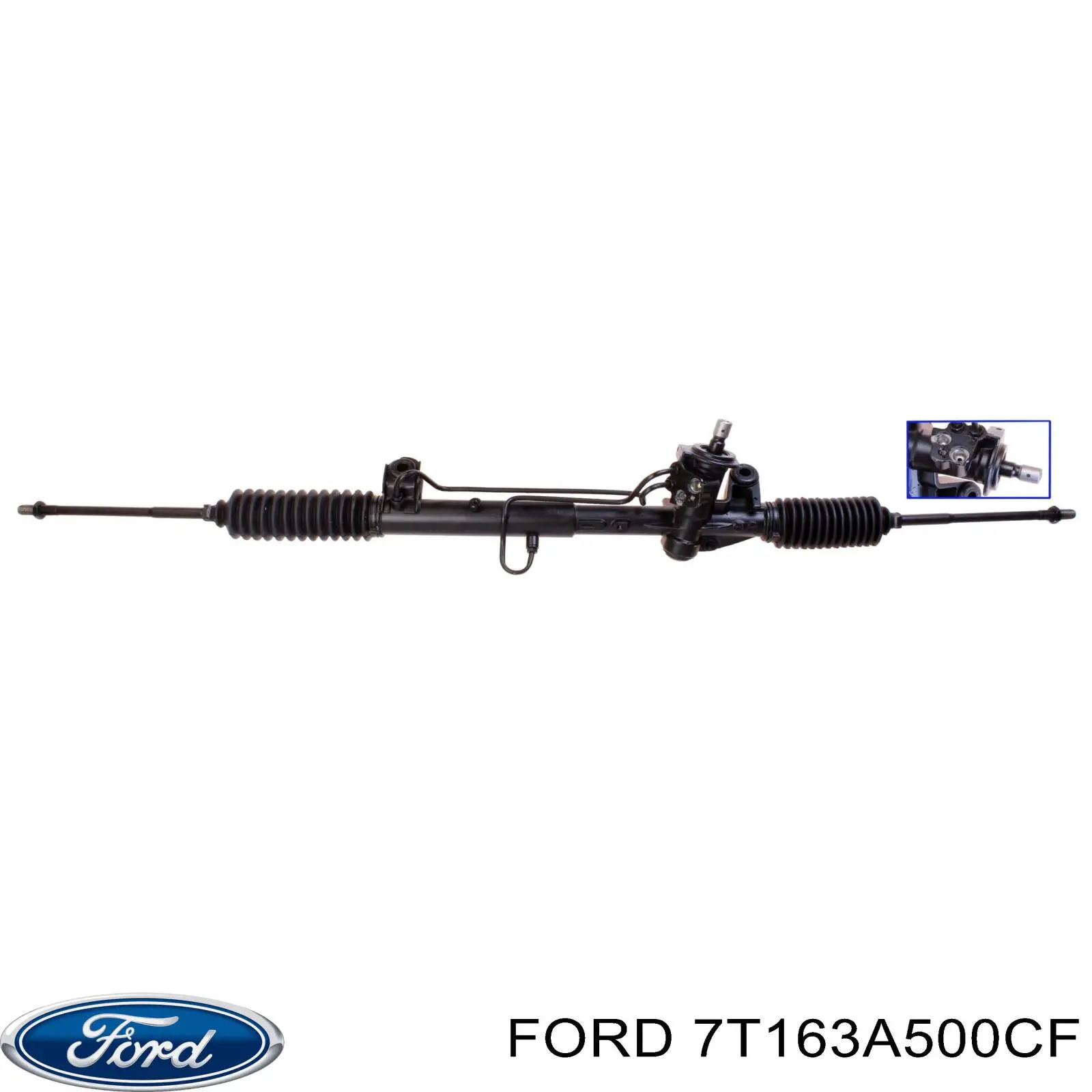 Реечный рулевой механизм Ford 7T163A500CF цена, от 182.34 USD