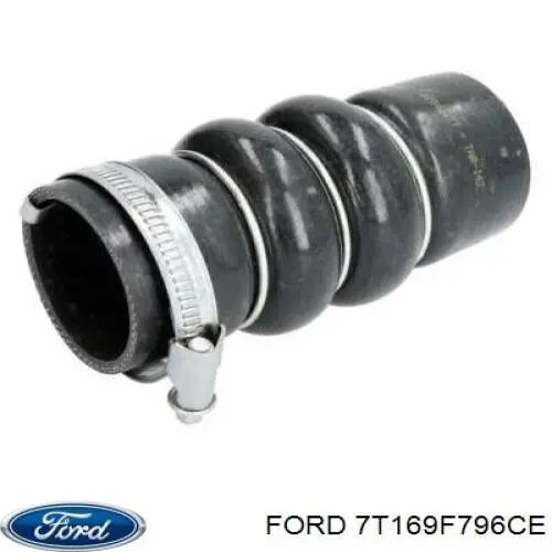7T16-9F796-CE Ford шланг (патрубок интеркуллера)
