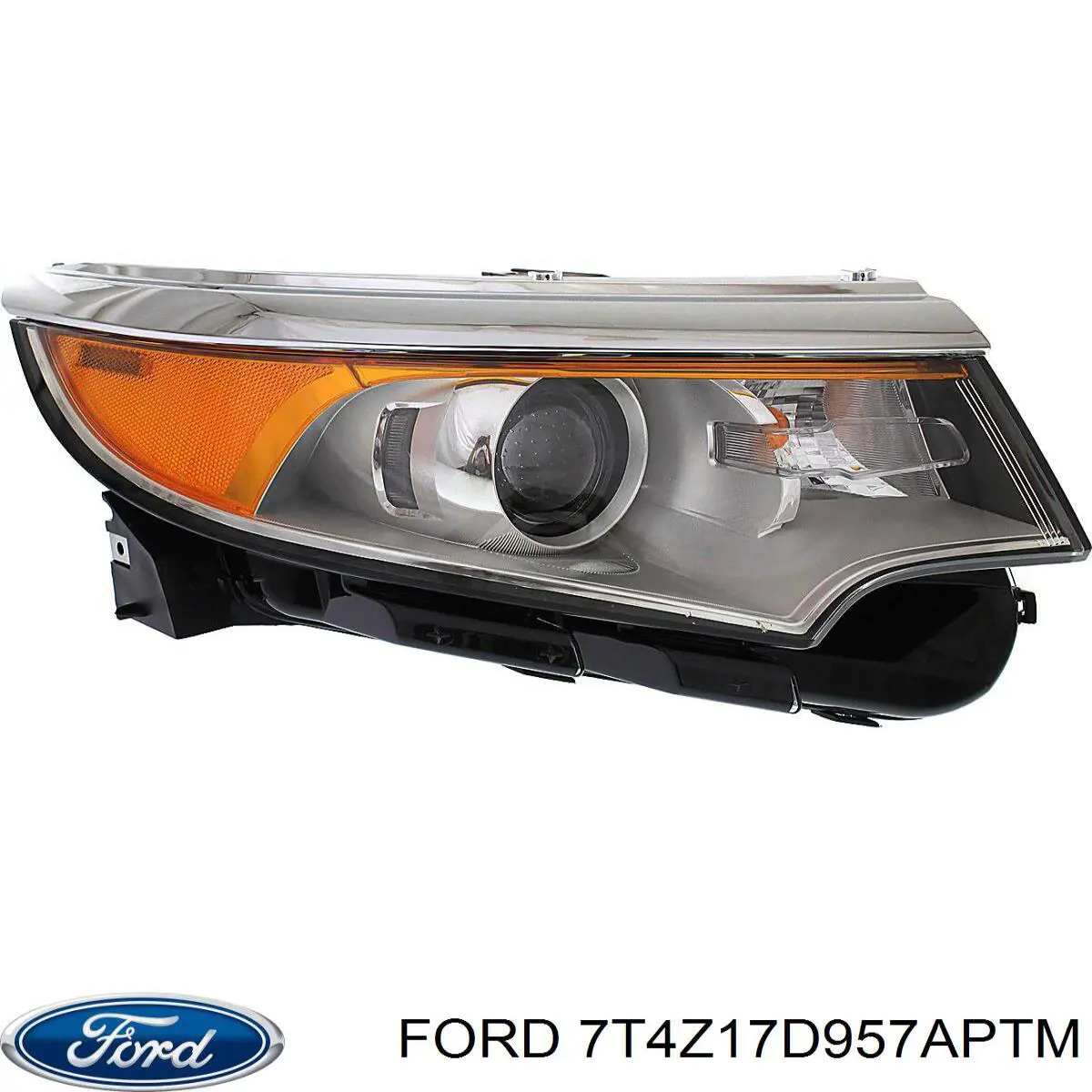 Бампер передний в сборе на Ford Edge I U387