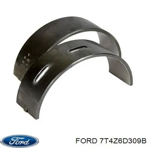 Вкладыши коленвала коренные, стандарт (STD) Ford 7T4Z6D309B цена, от 36.40 USD