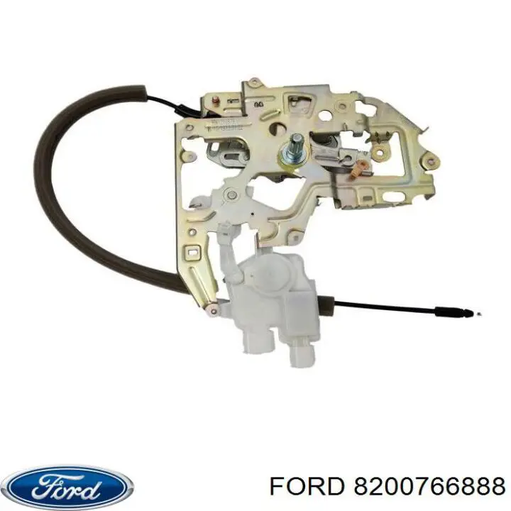 Замок двери задней правой распашной 8200766888 Ford