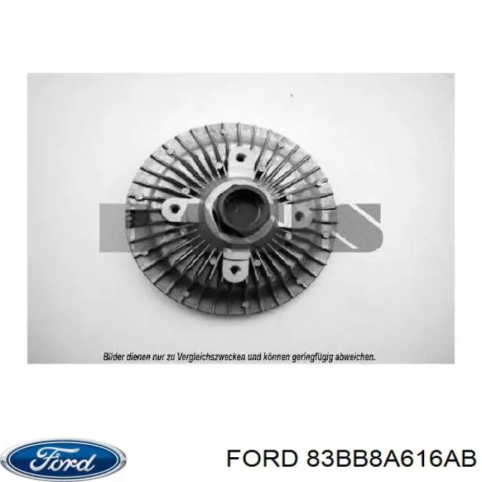  Вискомуфта вентилятора Ford Sierra 1