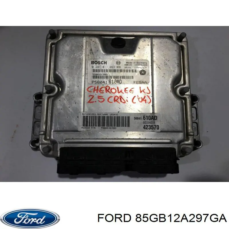 85GB12A297GA Ford