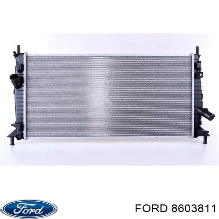 Купить 8603811 Ford Радиатор водяной