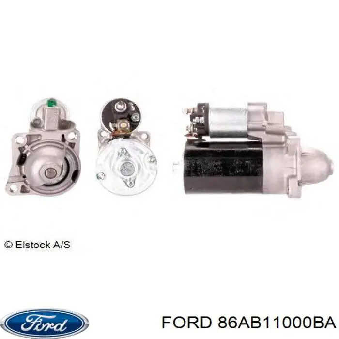Купить 86AB11000BA Ford Стартер