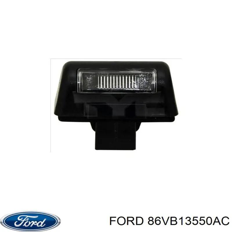 86VB13550AC Ford Фонарь освещения номера
