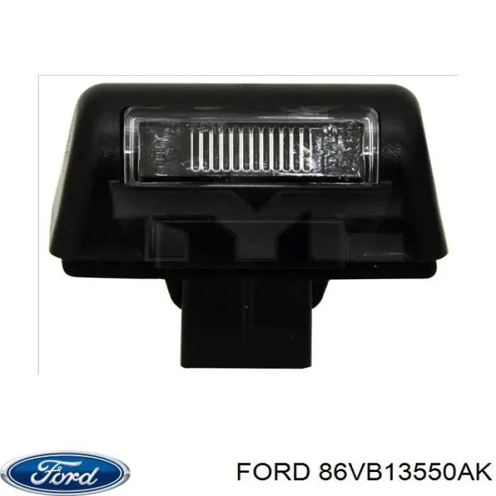 86VB13550AK Ford фонарь подсветки заднего номерного знака