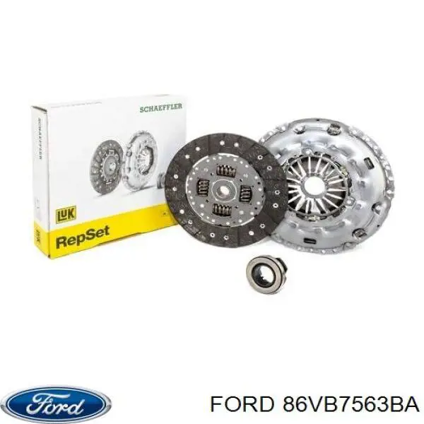 Корзина сцепления R80VB7563CA Ford
