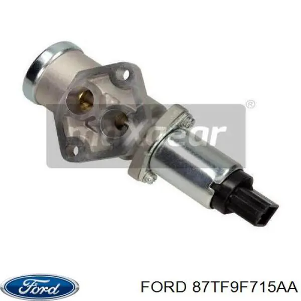 87TF9F715AA Ford клапан (регулятор холостого хода)