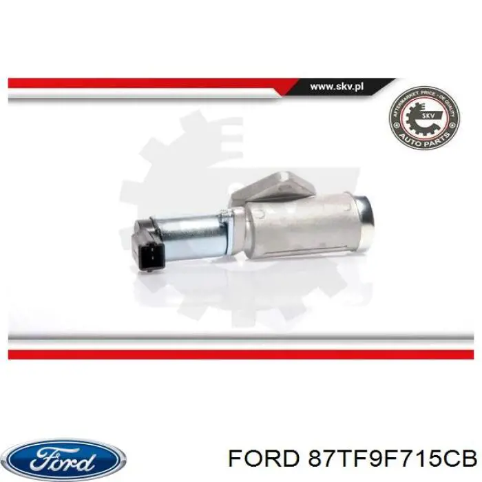 87TF9F715CB Ford клапан (регулятор холостого хода)