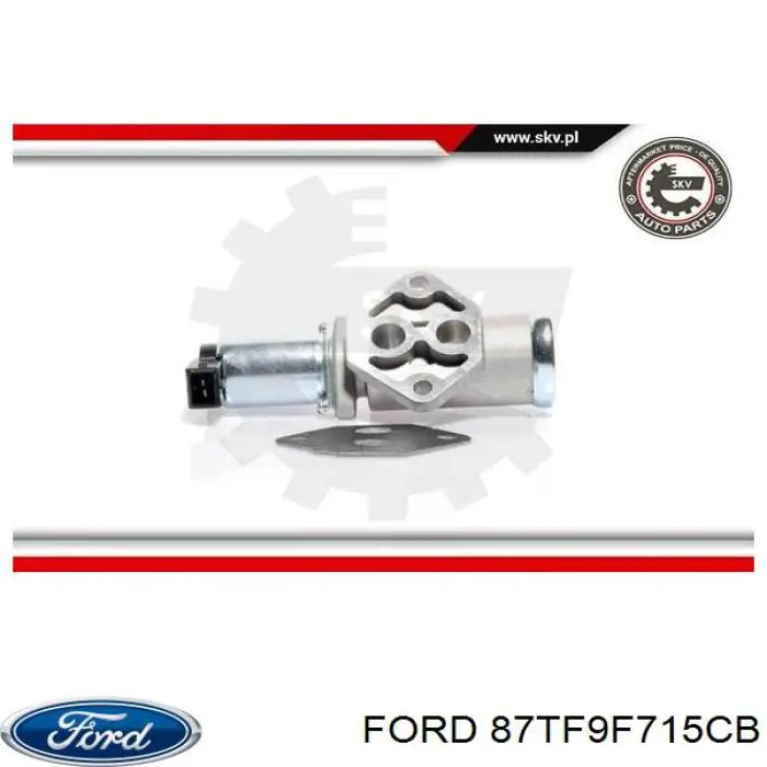 Клапан холостого хода Ford 87TF9F715CB цена, от 42.52 USD