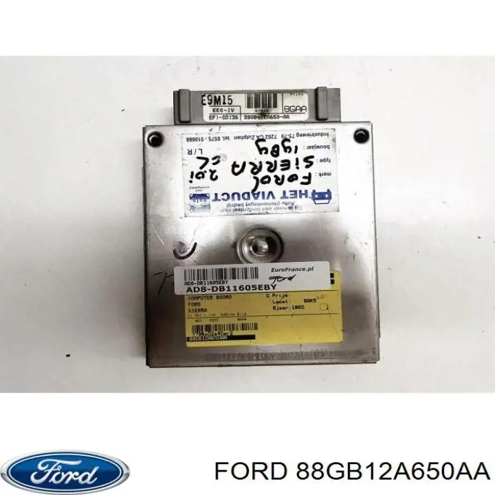  88GB12A650AA Ford