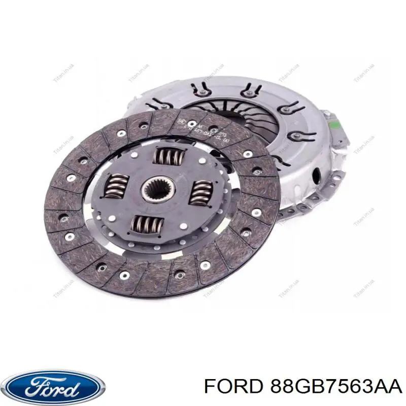 Купить 88GB7563AA Ford Корзина сцепления