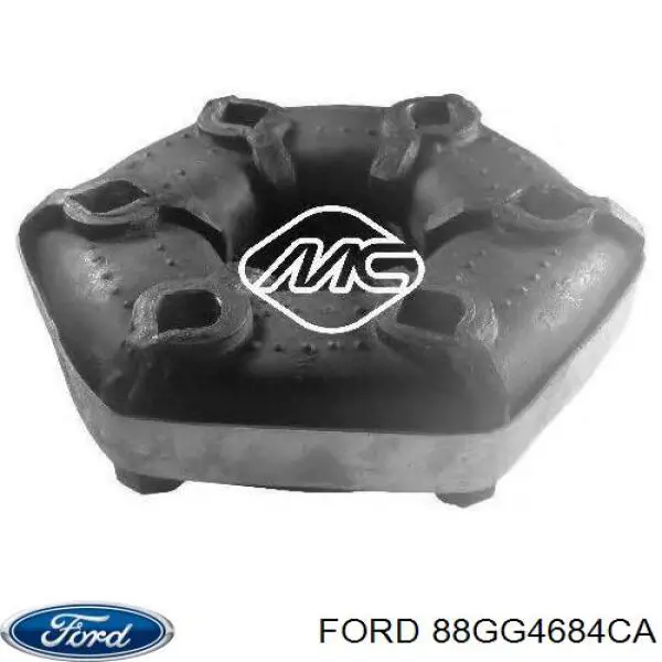 Муфта кардана эластичная передняя 88GG4684CA Ford