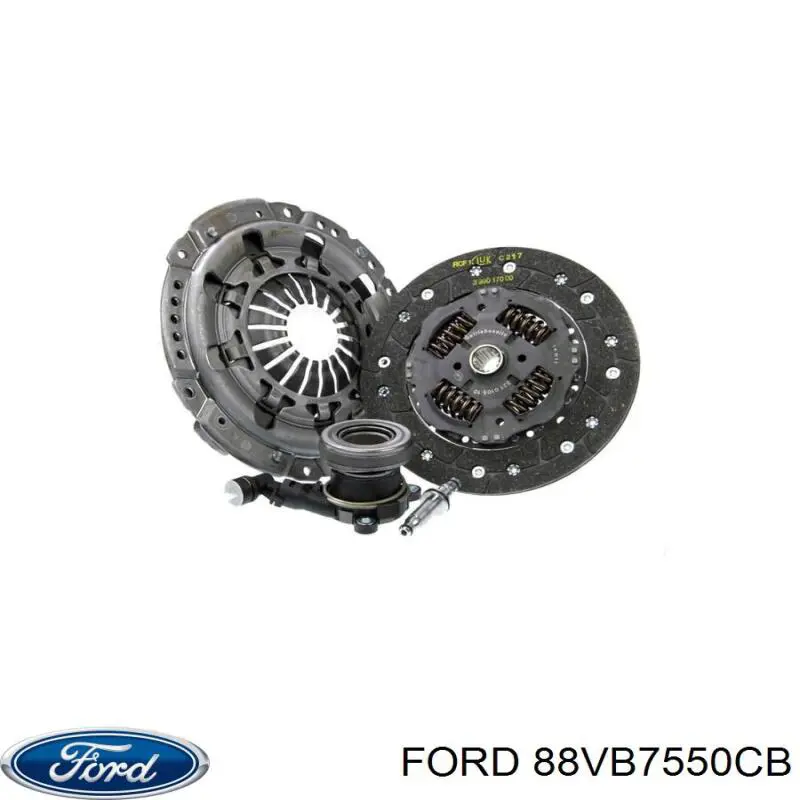Диск сцепления Ford 88VB7550CB цена, от 32.03 USD