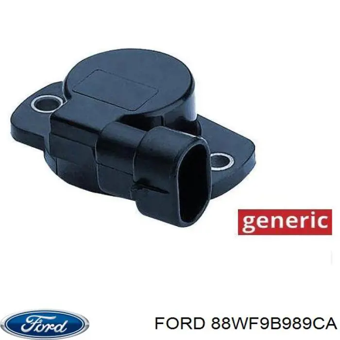 88WF9B989CA Ford датчик положения дроссельной заслонки (потенциометр)