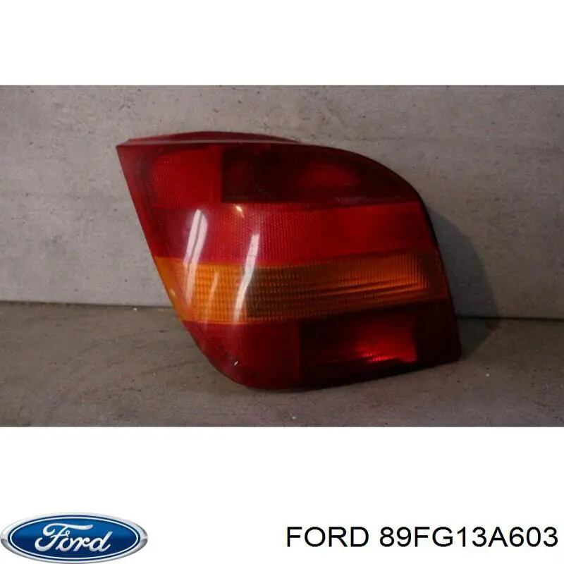 89FG13A603 Ford lanterna traseira esquerda externa