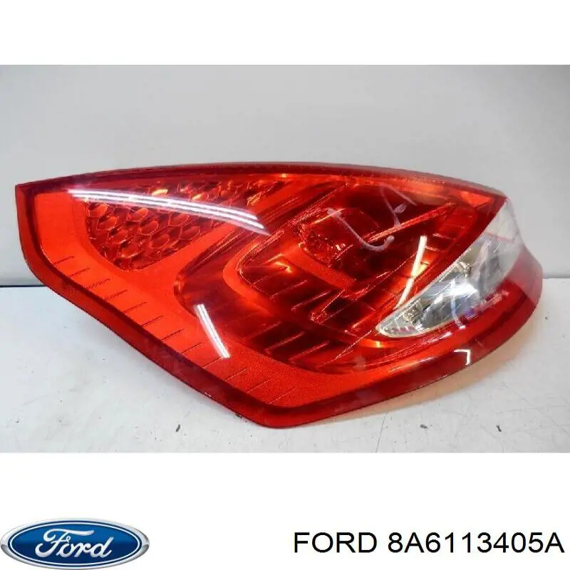 8A6113405A Ford lanterna traseira esquerda