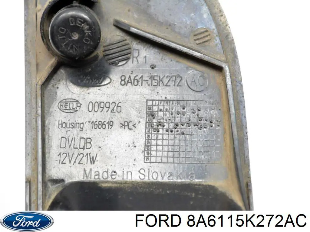 Купить 8A6115K272AD Ford Фонарь противотуманный задний правый