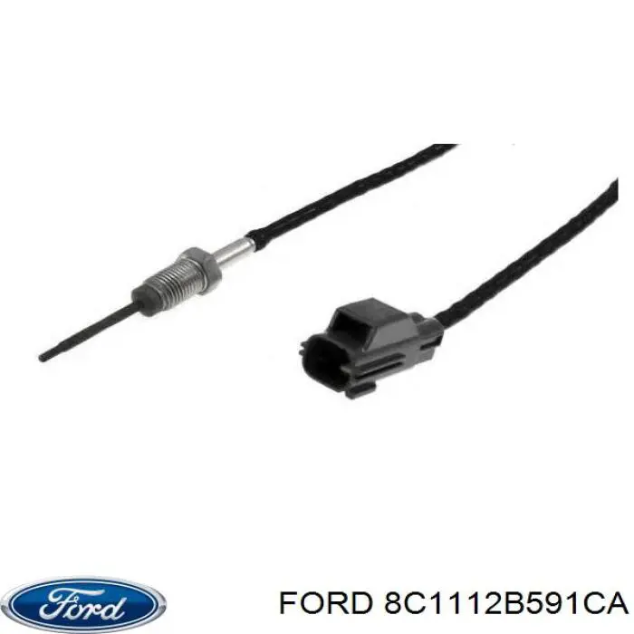 Датчик температуры отработавших газов (ОГ), до катализатора 1465174 Ford