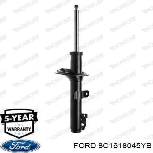 8C16 18045 YB Ford амортизатор передний
