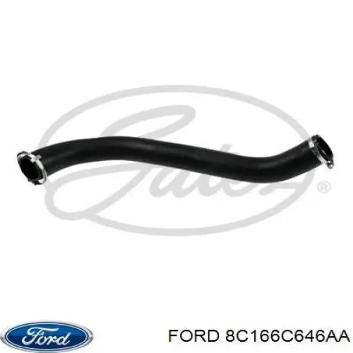 Шланг/патрубок интеркуллера Ford 8C166C646AA цена, от 28.90 USD