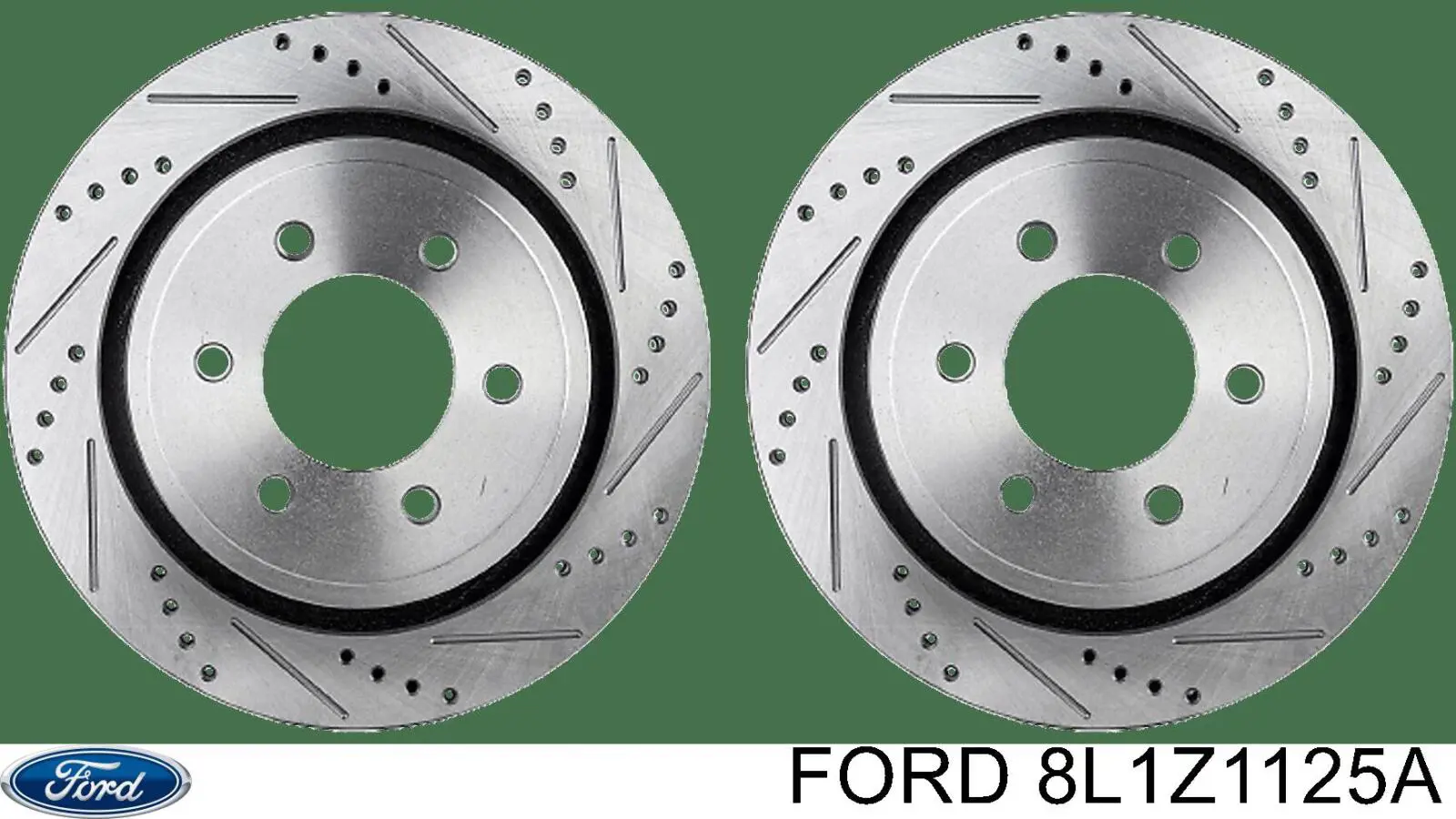 Купить 8L1Z1125A Ford Ротор тормозной