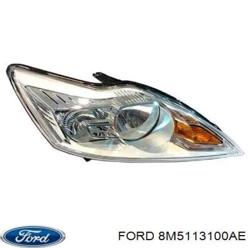 8M5113100AE Ford Фара передняя правая