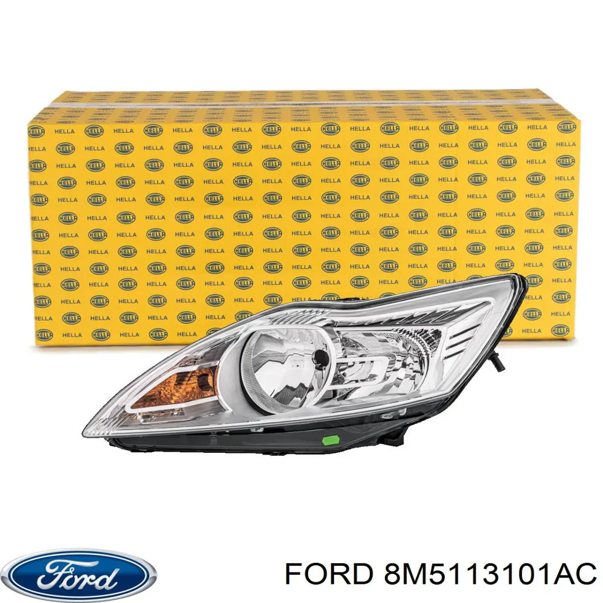 Фара левая 8M5113101AC Ford