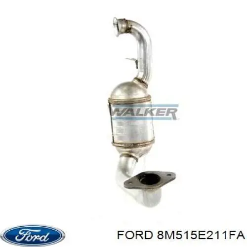 Купить 8M515E211FA Ford Преобразователь отработавших газов