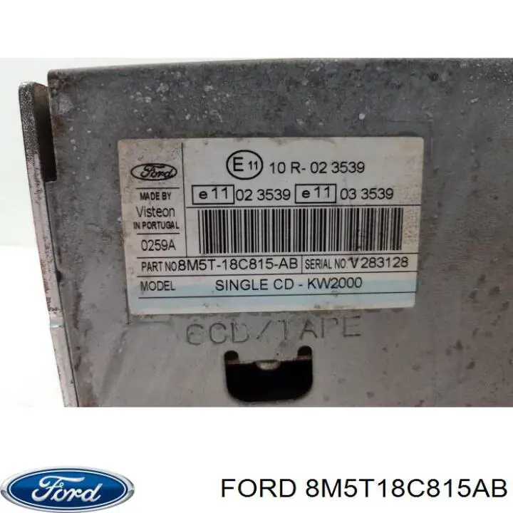 8M5T18C815AB Ford 