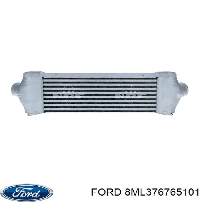 8ML376765101 Ford Охладитель наддувочного воздуха