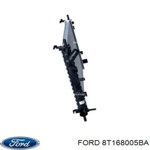 Купить 8T168005BA Ford Радиатор водяной