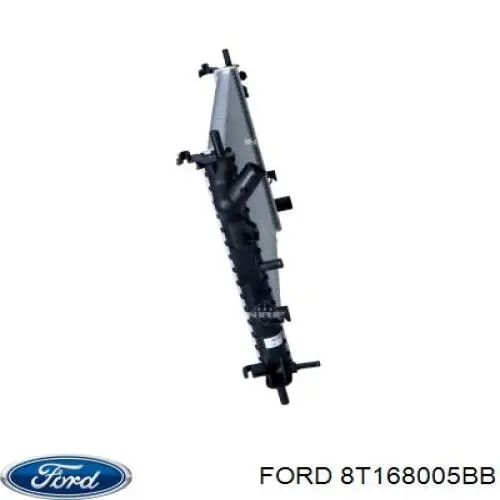 Радиатор 8T168005BB Ford