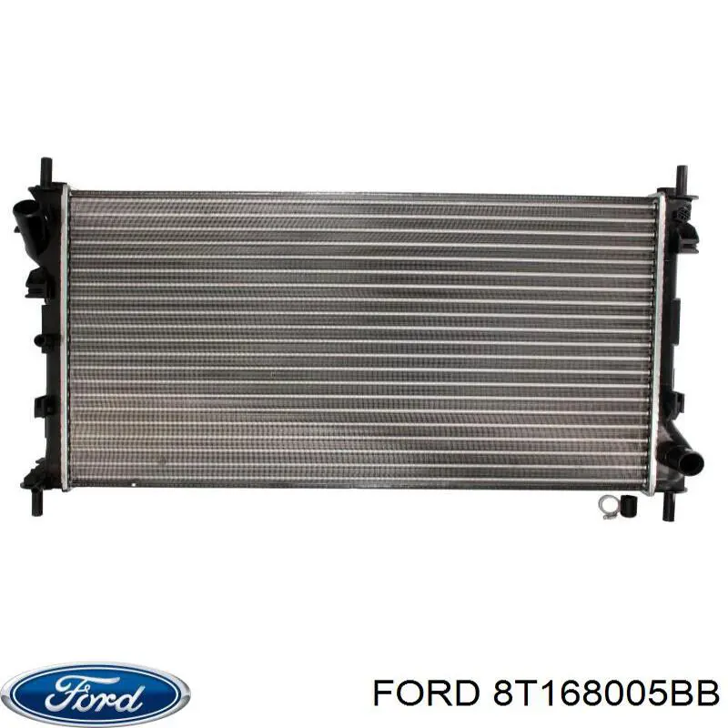 Радиатор охлаждения двигателя Ford 8T168005BB цена, от 72.89 USD