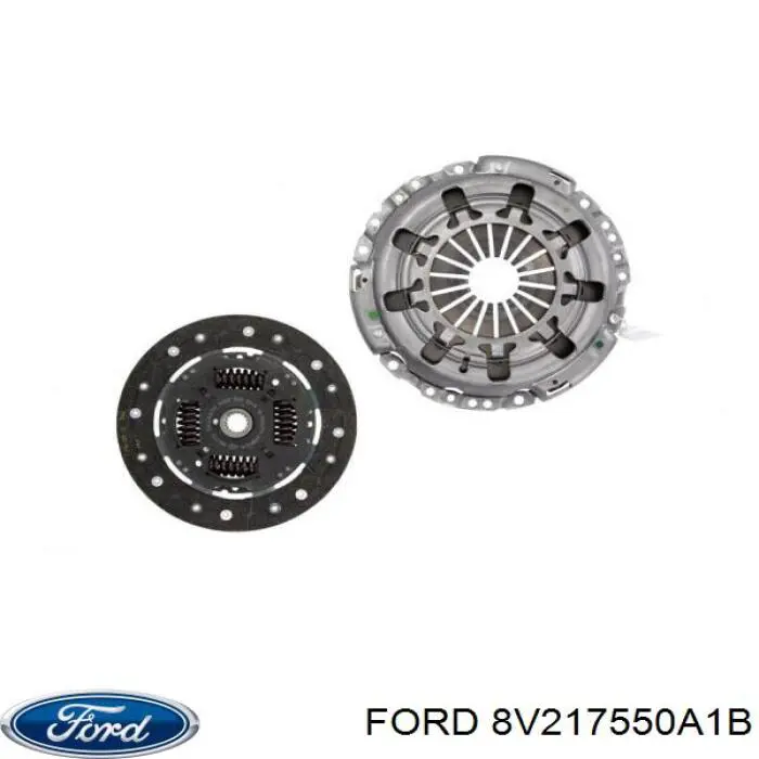 Диск сцепления 8V217550A1B Ford