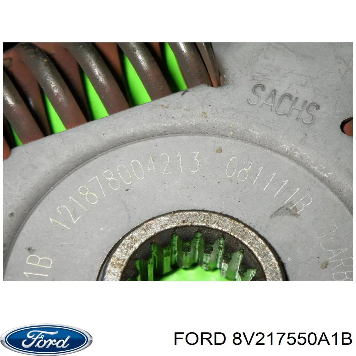 1539670 Ford Диск сцепления ведомый