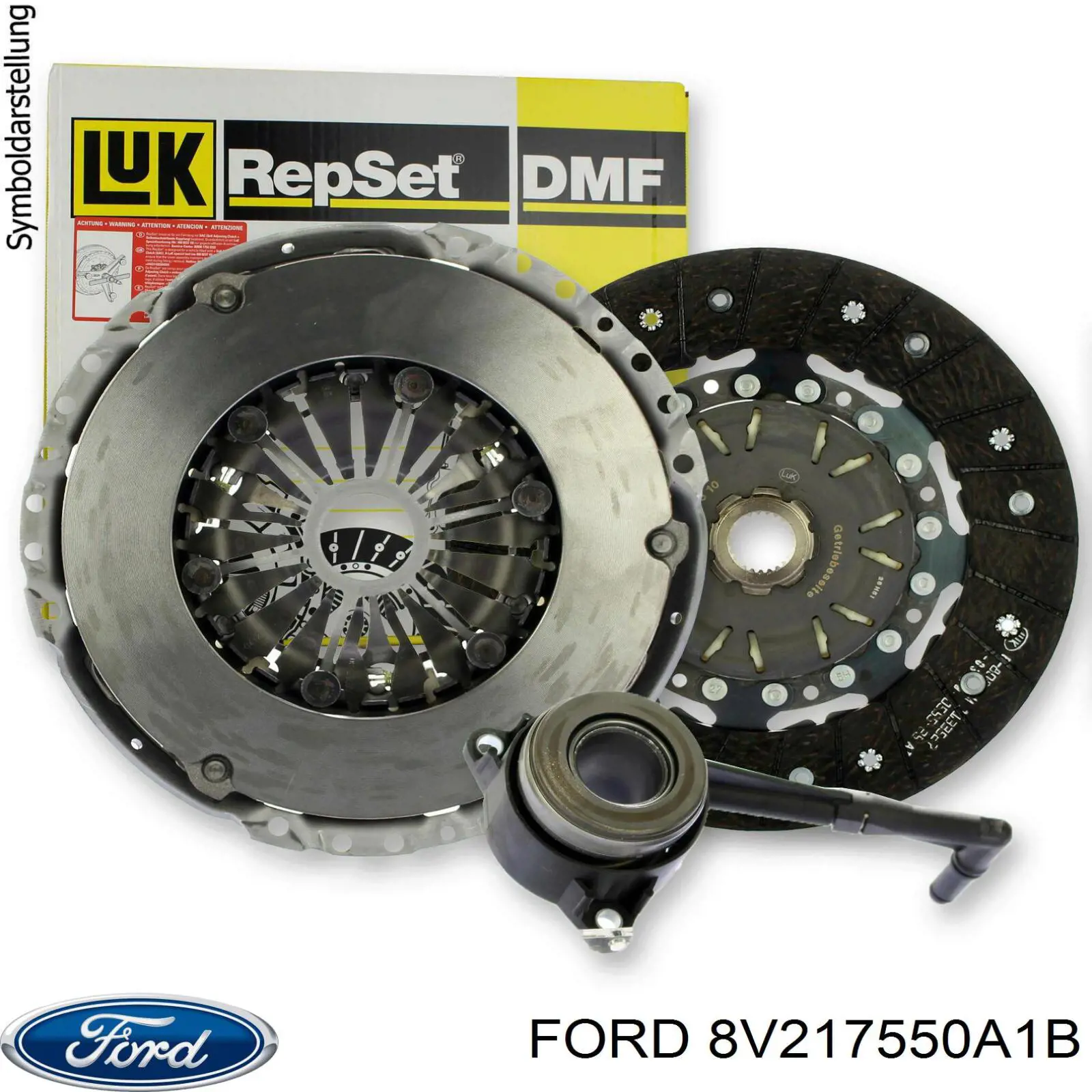 Диск сцепления 1539670 Ford