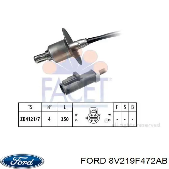 8V219F472AB Ford 