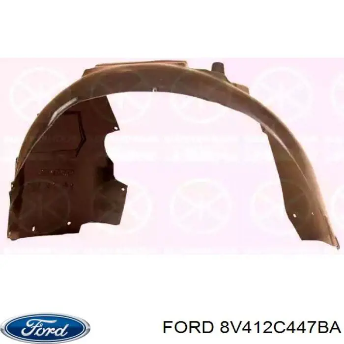 Щиток тормозного диска переднего левого Ford 1552093 цена, от 25.34 USD