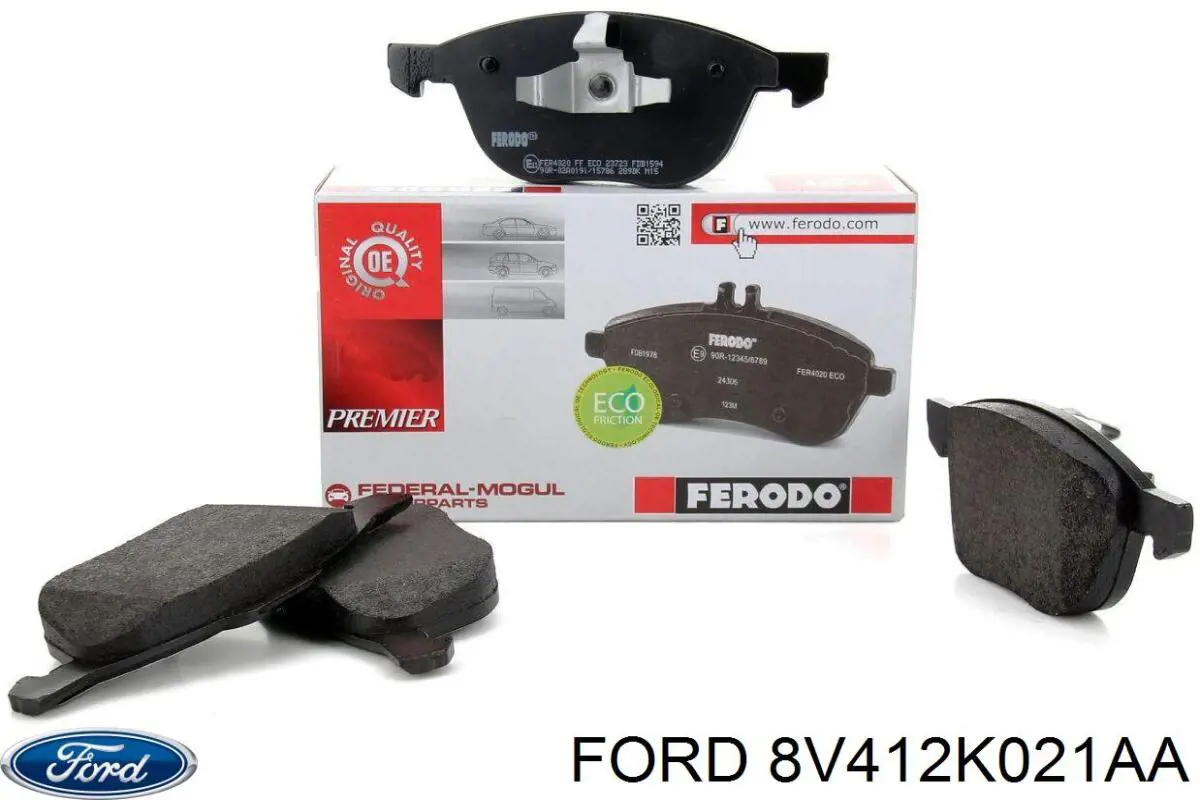 Колодки Ford 8V412K021AA цена, от 19.38 USD