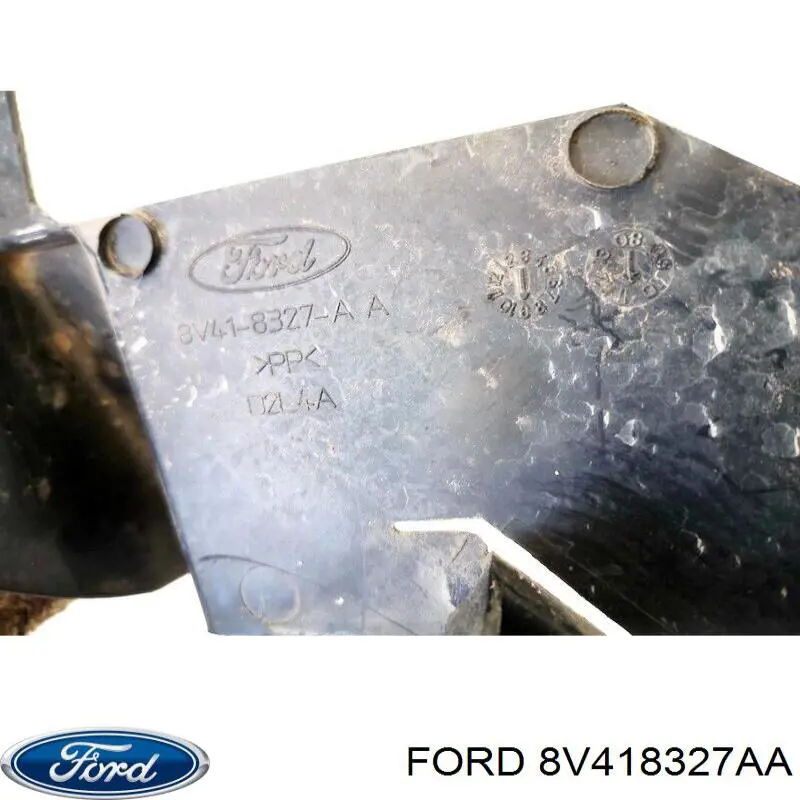 8V418327AA Ford Воздуховод (дефлектор) радиатора левый