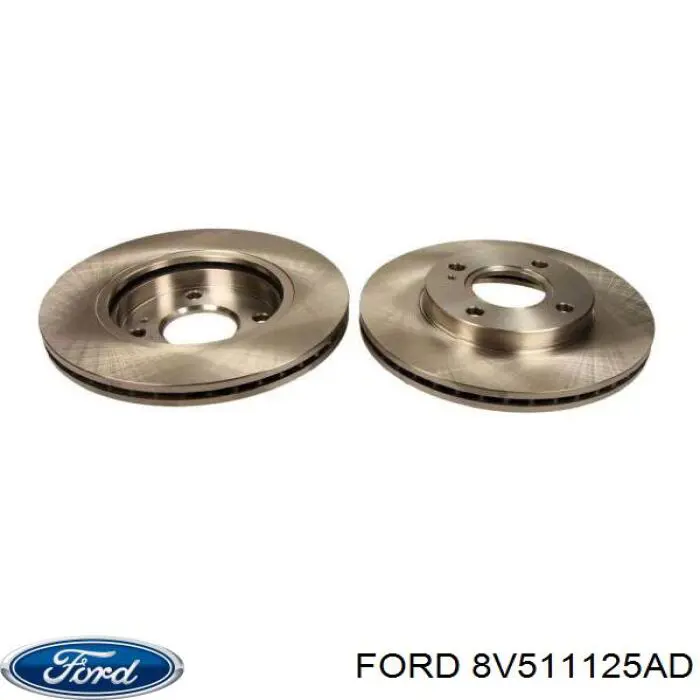 Передние тормозные диски 8V511125AD Ford
