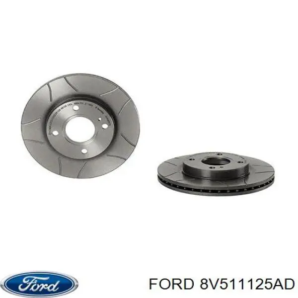 Купить 8V511125AD Ford Ротор тормозной