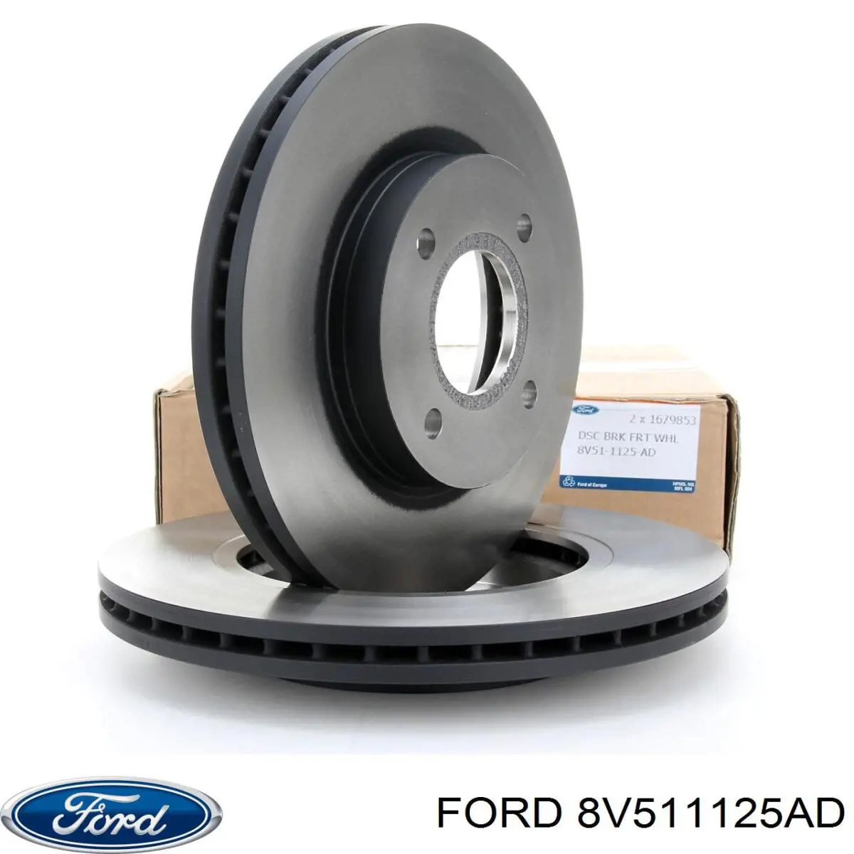 Тормоз дисковый передний Ford 8V511125AD цена, от 36.43 USD