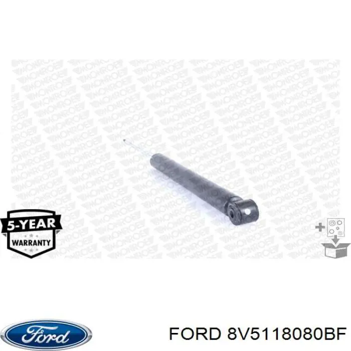 Купить 8V5118080BF Ford Амортизатор задней подвески