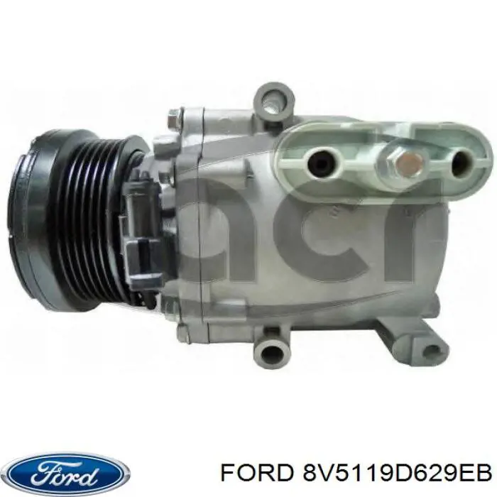 Компрессор кондиционера 8V5119D629EB Ford