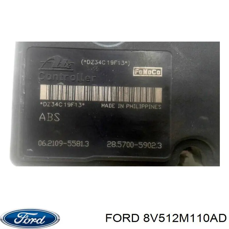 Купить 8V512M110AD Ford Блок управления ABS