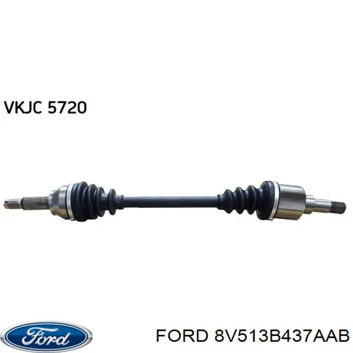 Привод передний левый Ford 8V513B437AAB цена, от 66.02 USD